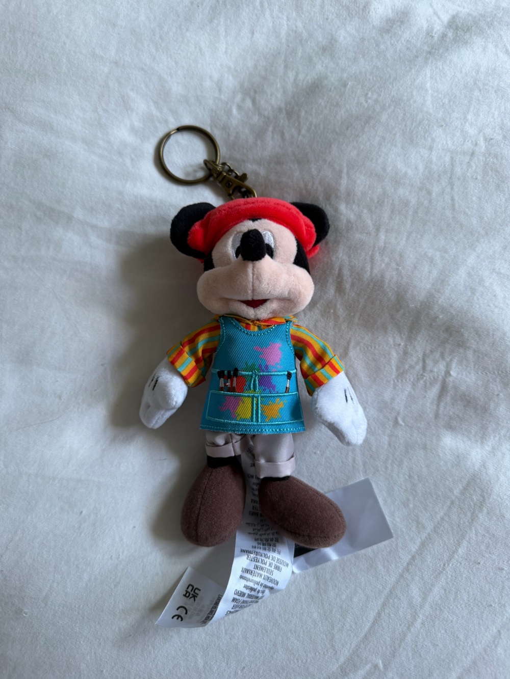 Disney Riviera Mickey Mouse Plush Keychain